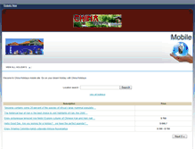 Tablet Screenshot of china-holiday.net